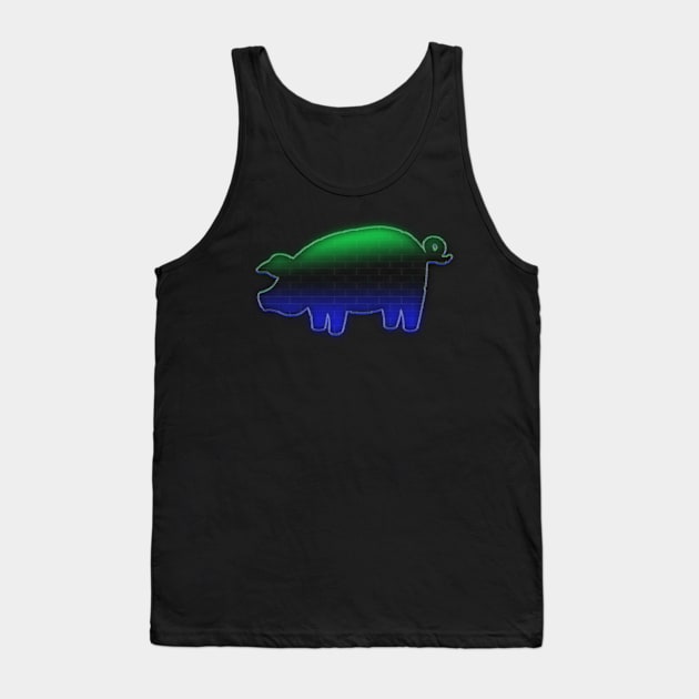 Brick Pig Forever Tank Top by Veraukoion